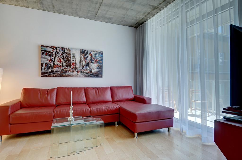 Les Immeubles Charlevoix - Le 760-204 Apartment Квебек Стая снимка